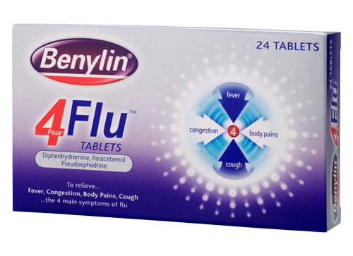 BENYLIN® 4 Flu Tablets