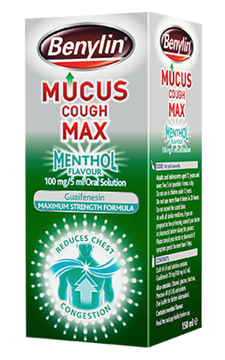 BENYLIN® Mucus Cough Menthol | Cough Medicine