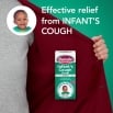 Image showing Benylin Infant's Cough Syrup with the claim: Effective relief from infant's cough