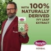 Image stating that Benylin Herbal Chesty Coughs is 100% natually derived from ivy leaf extract