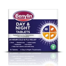 Benylin® day and night tablets packshot