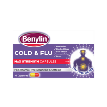 Benylin® cold and flu max strength tablets